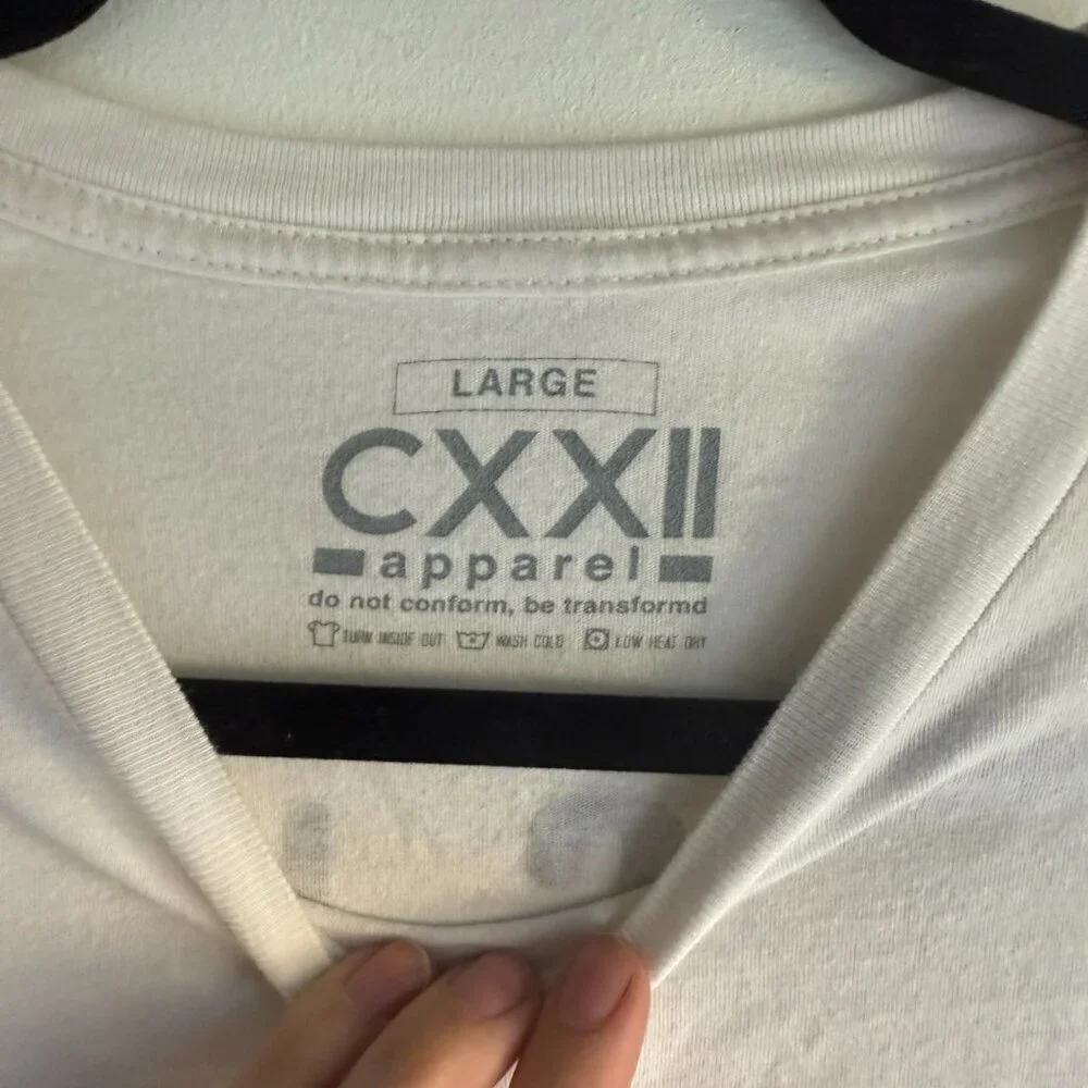 CXXII Apparel – Where Is Your Focus? Graphic Tee – Men's Size L - Picture 8 of 9